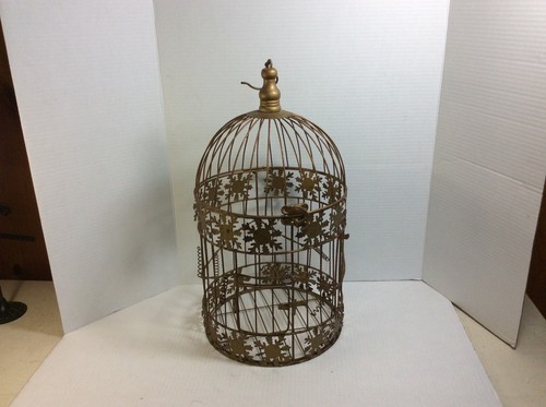 Vintage rustic gold metal - vintage,