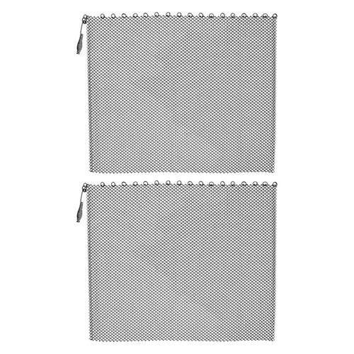 2pcs fireplace mesh - fireplace, screen