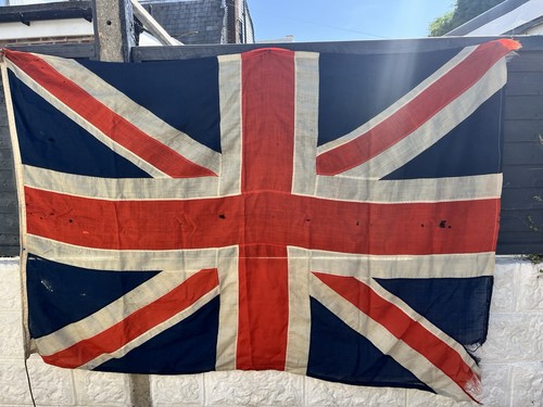 Vintage union flags - vintage, large