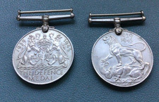 WW2  Defence And War Medals.