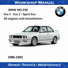 BMW M3 E30 1986-1992  Workshop