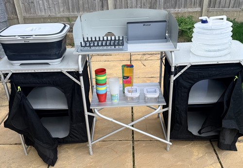 Outwell camping kitchen set - camping,