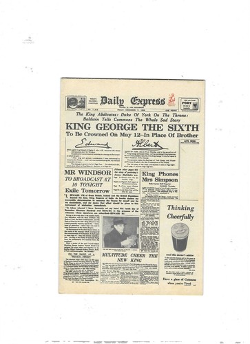 Daily express miniature - daily,