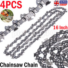 4x Chainsaw Saw Chain for 16 Inch Bar Blade Pitch 3/8LP 0.050 Gauge 56DL UK New