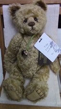 Mohair Retired Charlie bear Pudgy 177/400 22cm 2017 Isabelle Lee