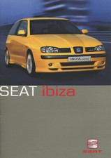 CAR BROCHURE: SEAT IBIZA - 2000 (INCLUDES CUPRA)