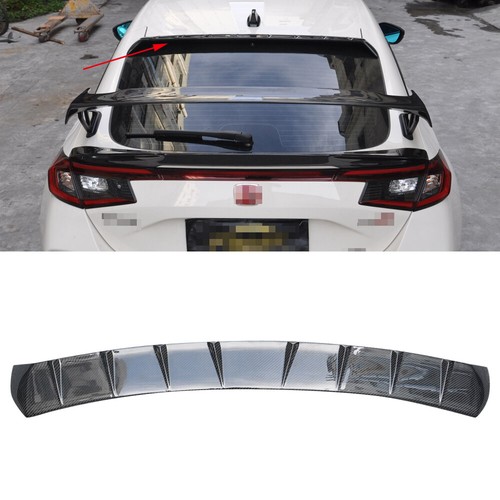 Carbon fiber roof spoiler - carbon, lip