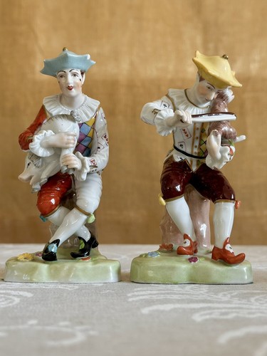 Two dresden jester - carl, thieme