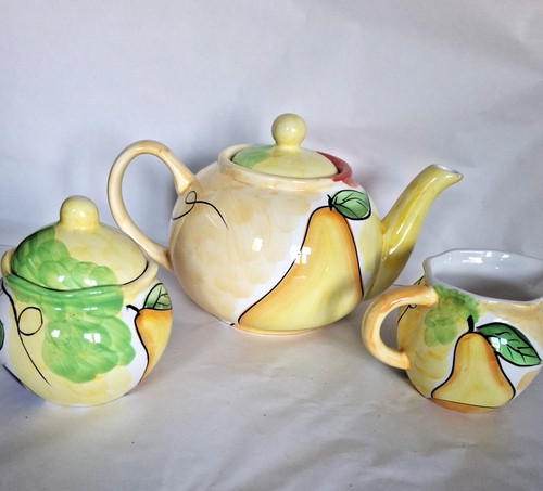 Royal norfolk teapot sugar - norfolk, teapot,