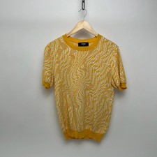 Fendi Yellow Monogram Knit