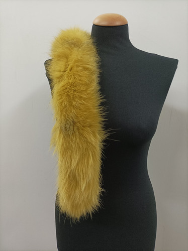 Real fox fur hood - real, in