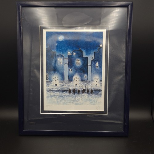 Venice moonlight print - moonlight,