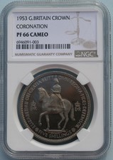 1953 QEII Coronation Proof