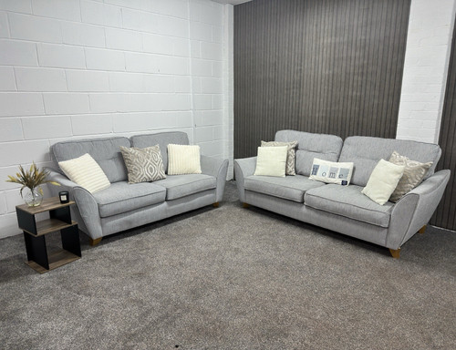 Furniture village grey fabric - village,