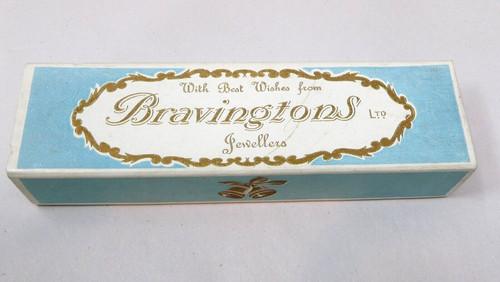 Bravingtons jewellers box card - jewellers,