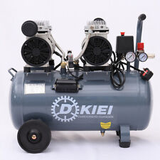 Wheels Compressor Oilless Silent Air Compressor 50L 3.5HP 8Bar 9.6CFM Portable