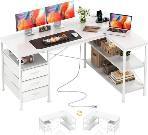 Caiyun 120cm corner desk with - caiyun,
