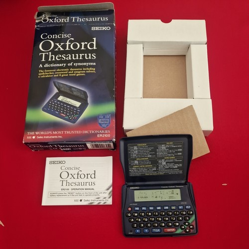Seiko er2100 oxford thesaurus - oxford,