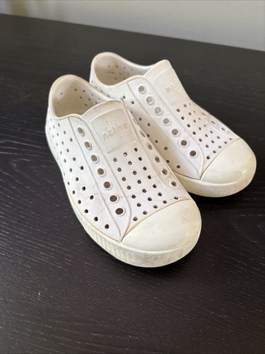 Kids native white - native, shoes