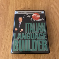 Michel Thomas Italian Language Builder 2 x CD + Booklet (Michel Thomas Series) 