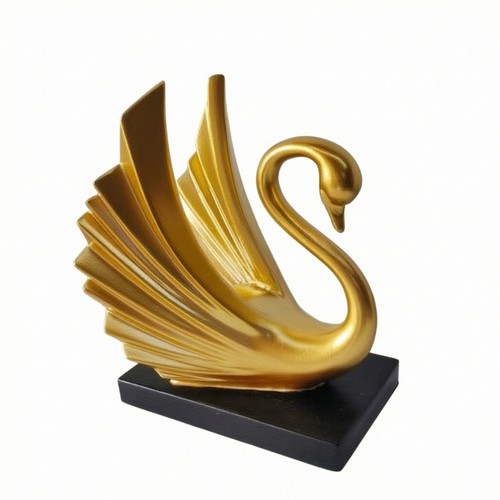 Swan figurine decorative - figurine,