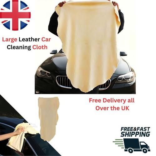 Natural chamois large leather - chamois,