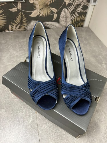 Emilio luca navy satin cross - luca,