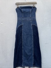 Zara Denim Jean Pencil Dress