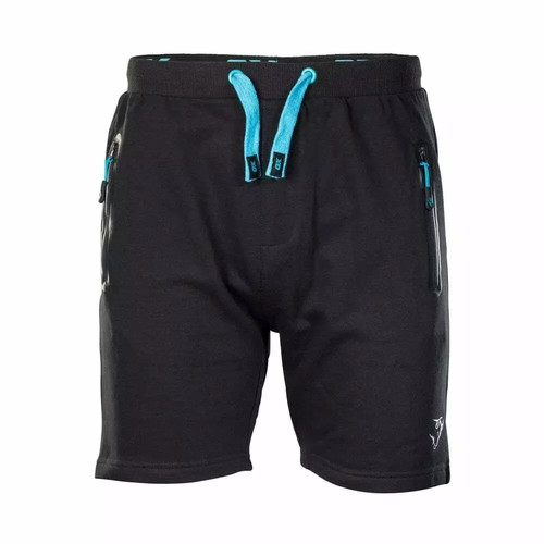 Fleece jogger shorts black - fleece,