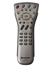 GENUINE ORIGINAL SHARP GA074WJSA LCD TV REMOTE CONTROL LC20B4E LC20S1E LC20S1E