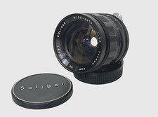 Vtg 70s SOLIGOR N1 NIKON F Ai 28mm 2.8 WIDE ANGLE AUTO SLR LENS+CAPS JAPAN