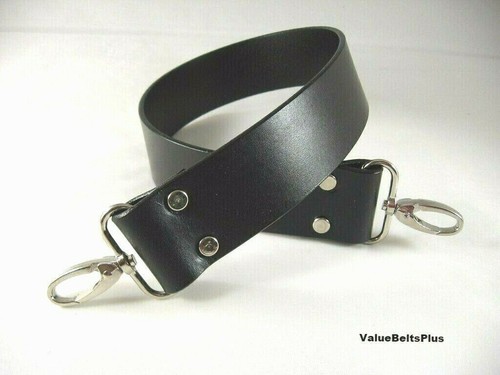 Wide leather cross - in.,