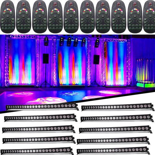 10x120w rgb light bar wall - 10x120w,
