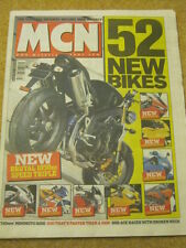 MCN - MOTORCYCLE NEWS - 52 NEW BIKES - 15 Sept 2004