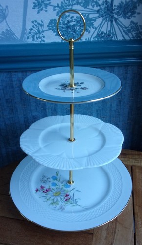 Tier china cake stand - 3,