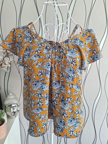 Topshop womens mustard floral - topshop,