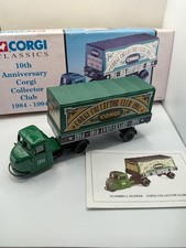 Corgi Classics 10th Anniversary Corgi Collectors Club 1984-1994 Scammell Scarab