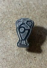 EUROPEAN FOOTBALL CHAMPIONSHIPS METAL SUPPORTERS BADGE RARE