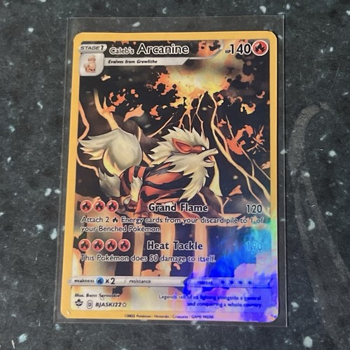Arcanine pokemon card - -, tcg