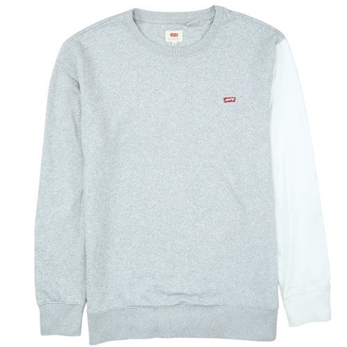 Levi men grey crew neck - xl,