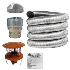 9M X 5inch Flexible Flue Liner