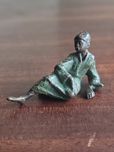 Antique tiny cold painted - tiny,