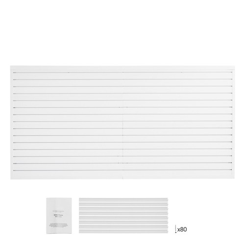 Slat wall paneling 4 - wall, 8