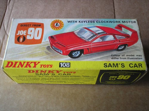 Dinky 108 sams car 1960 - 108, 1960’s