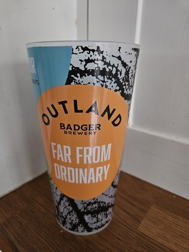 Outland badger brewery pint - outland,
