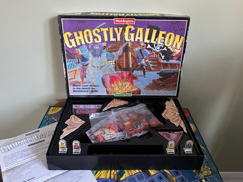 Ghostly galleon board - galleon, game