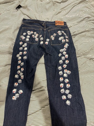 Evisu dice jeans authentic - jeans, w32