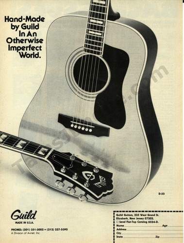 1978 guild guitars acoustic - 1978,
