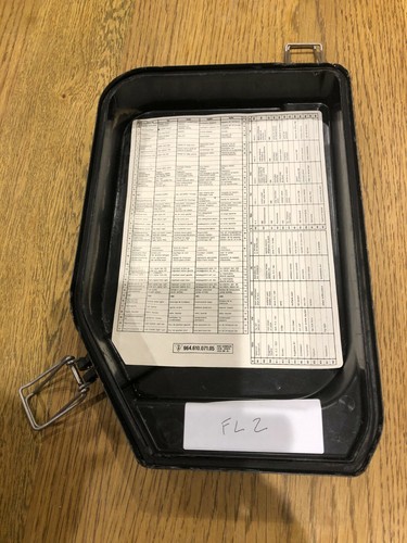 Porsche 964 fuse box - fuse, with