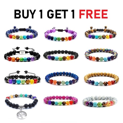 Chakra bracelet natural - bracelet,